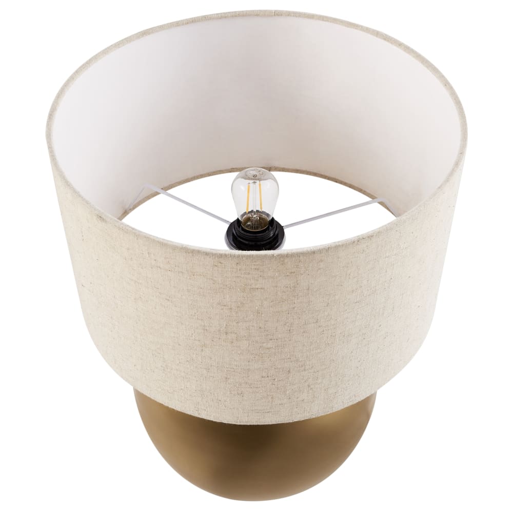 Lampe à poser métal laiton — vue 4