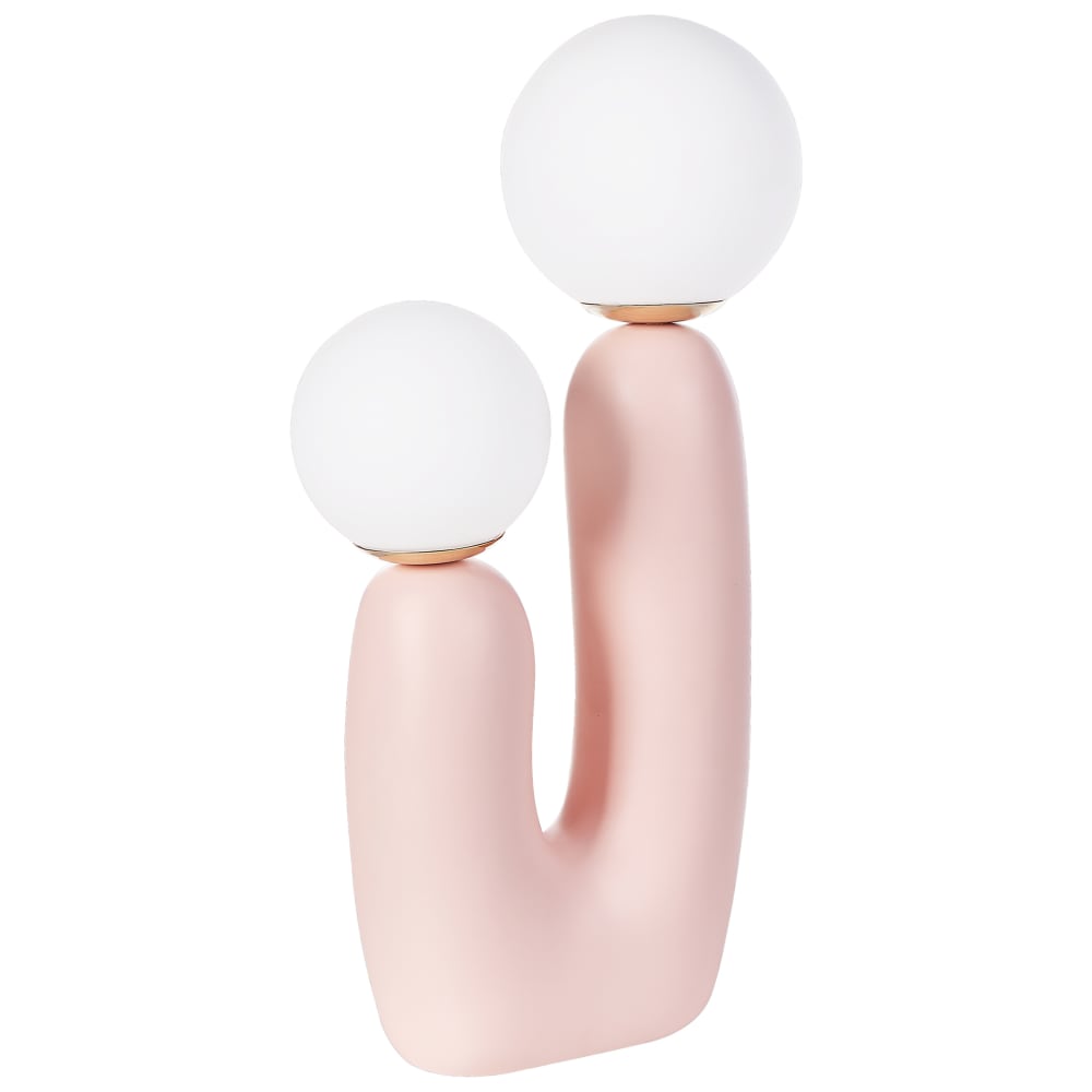 Lampe à poser rose pastel — vue 4