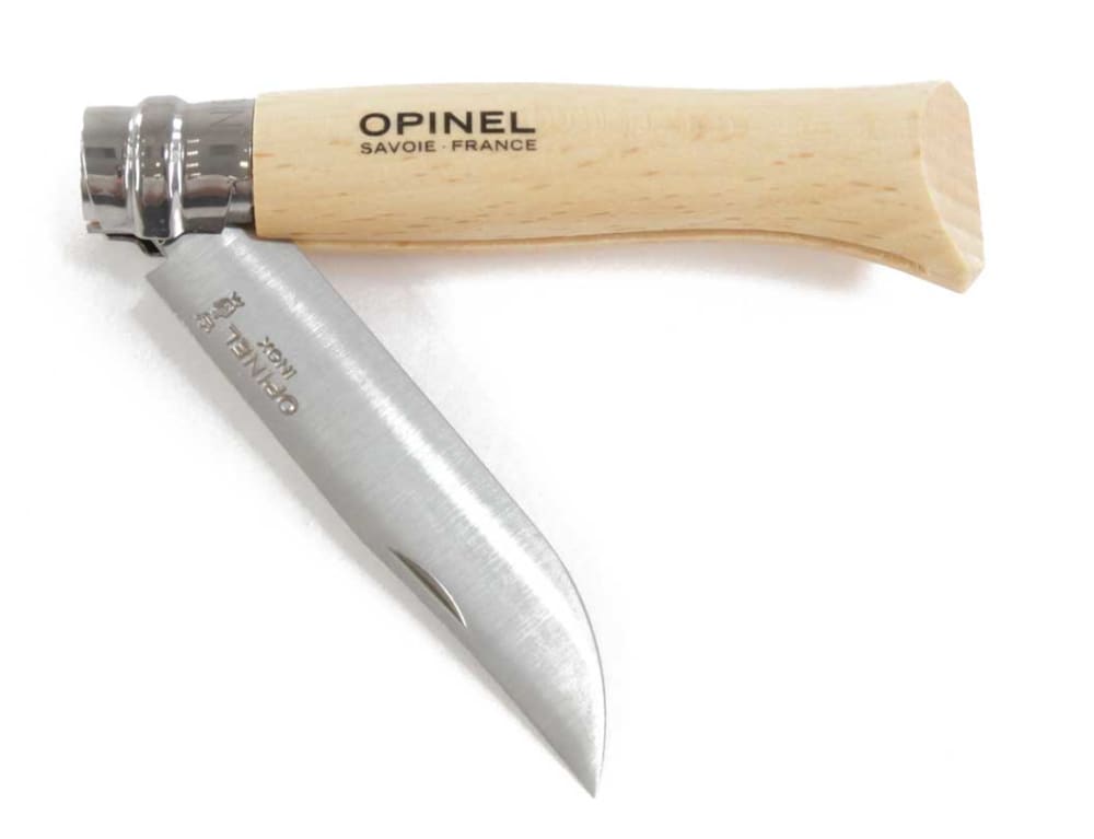 Couteau Opinel N°10 Acier inox manche Hêtre vernis
