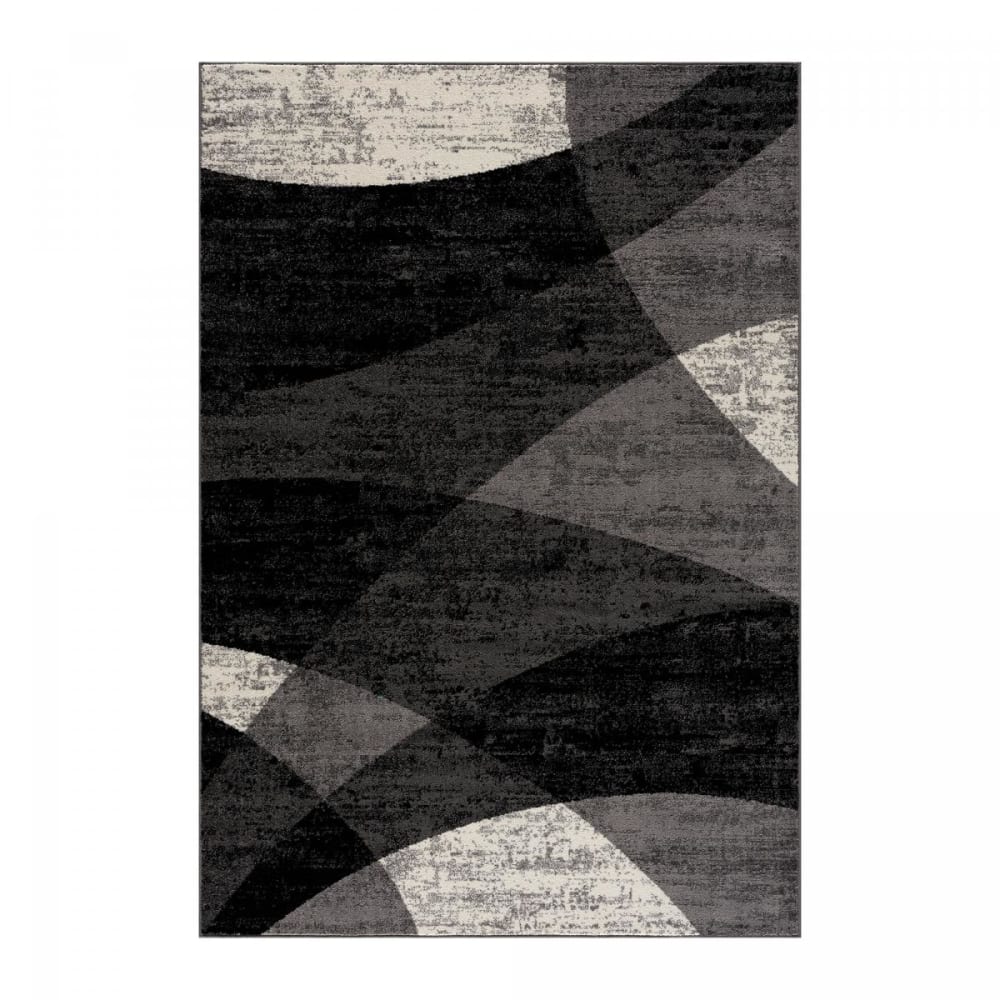 Tapis salle à manger - noir 200x290