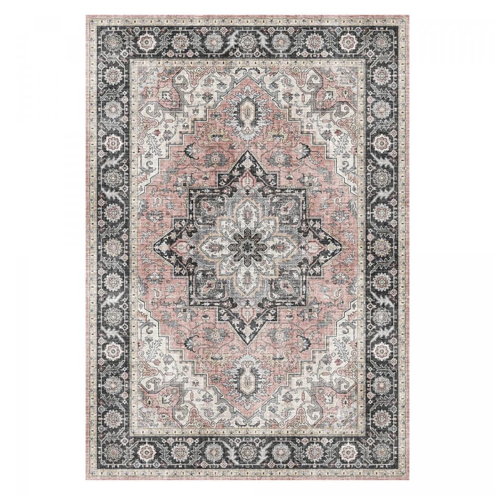 Tapis salle à manger - rose