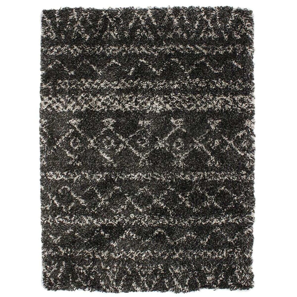 Tapis à poils longs - motifs
