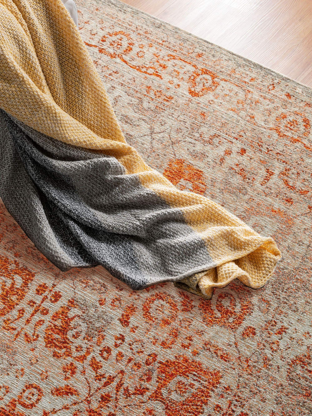 Tapis tissé à plat multicouleur 195x285 — vue 4