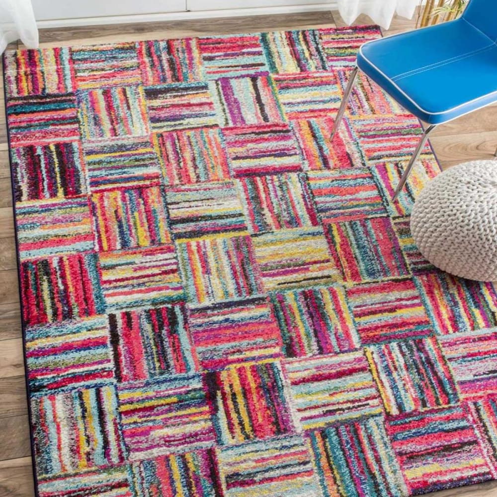 Esszimmerteppich 240x340 Mehrfarbig - Maisons Du Monde
