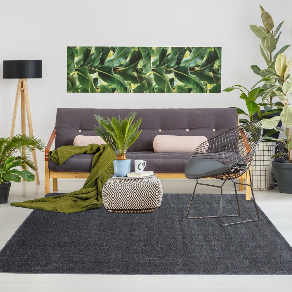 Un amour de tapis Wohnzimmerteppich 240x340 grau style classic chic Öko-Tex Zertifikat - Pes - Polyester