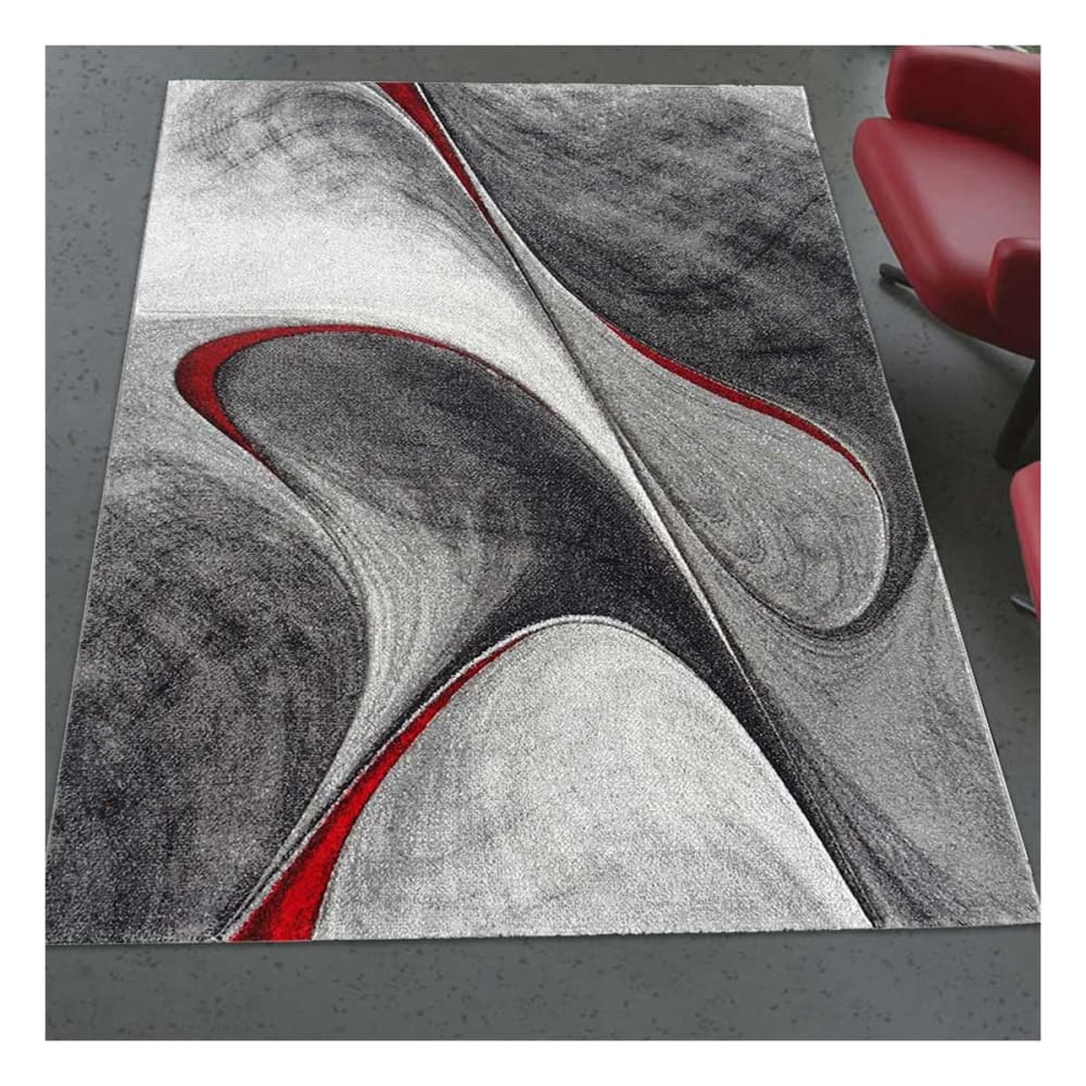 Wohnzimmerteppich 240x340 rot - Maisons Du Monde