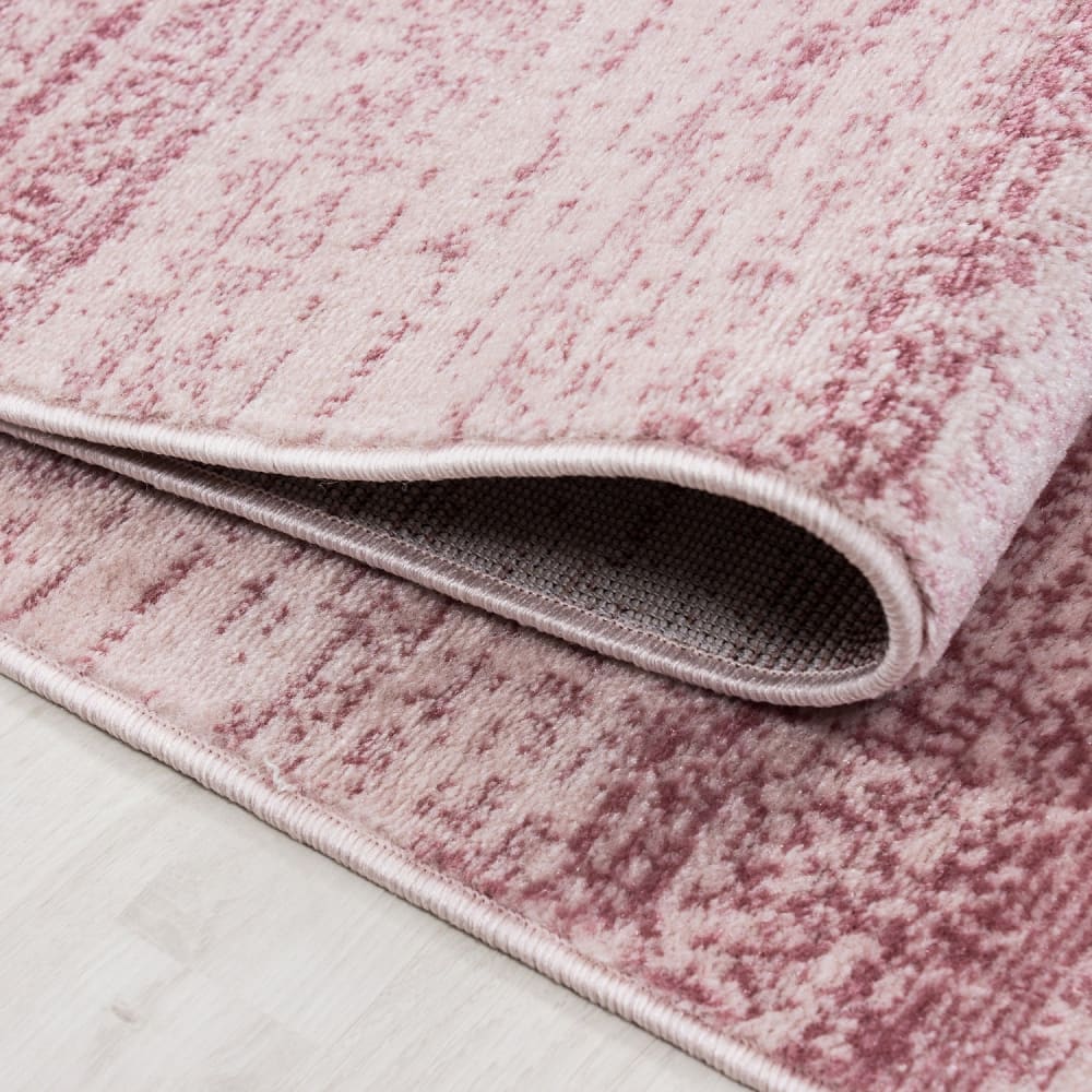 Tapis uni à dégradé rose 160x230cm — vue 4
