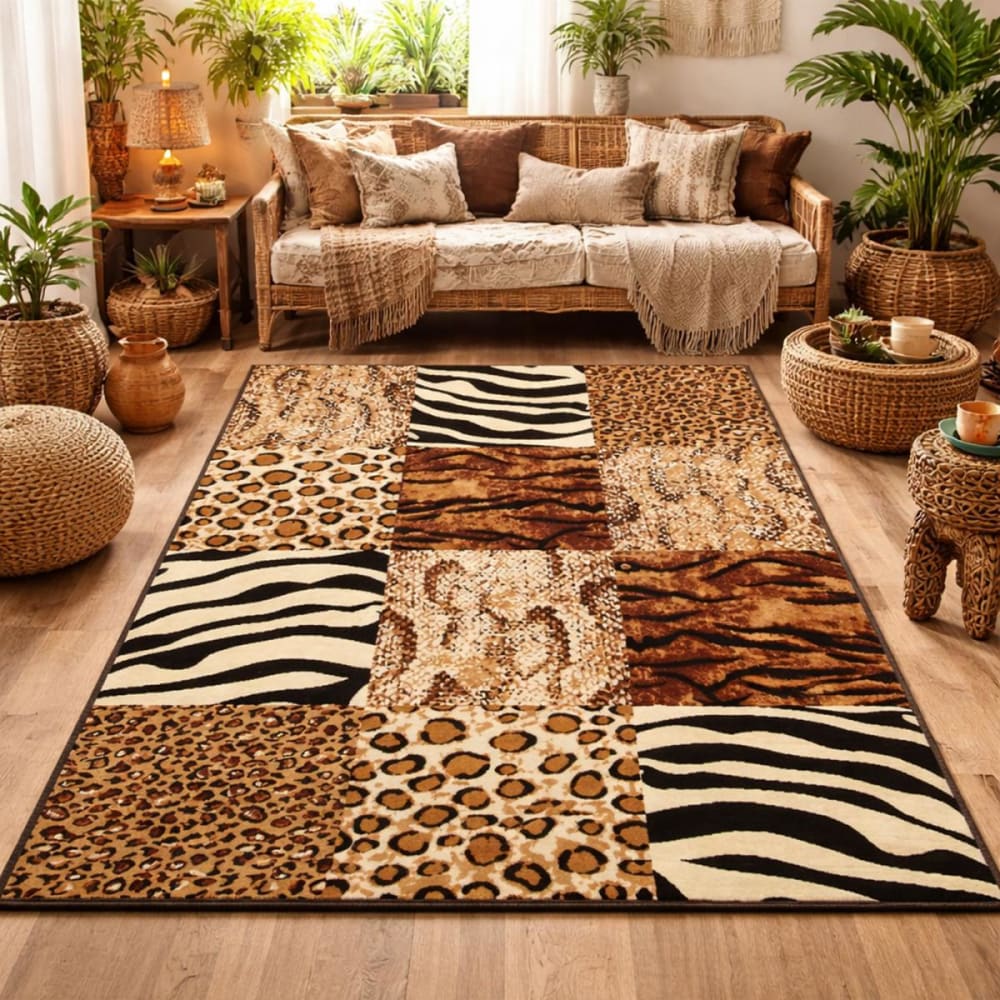 Wohnzimmerteppich 235x320 Beige - Maisons Du Monde