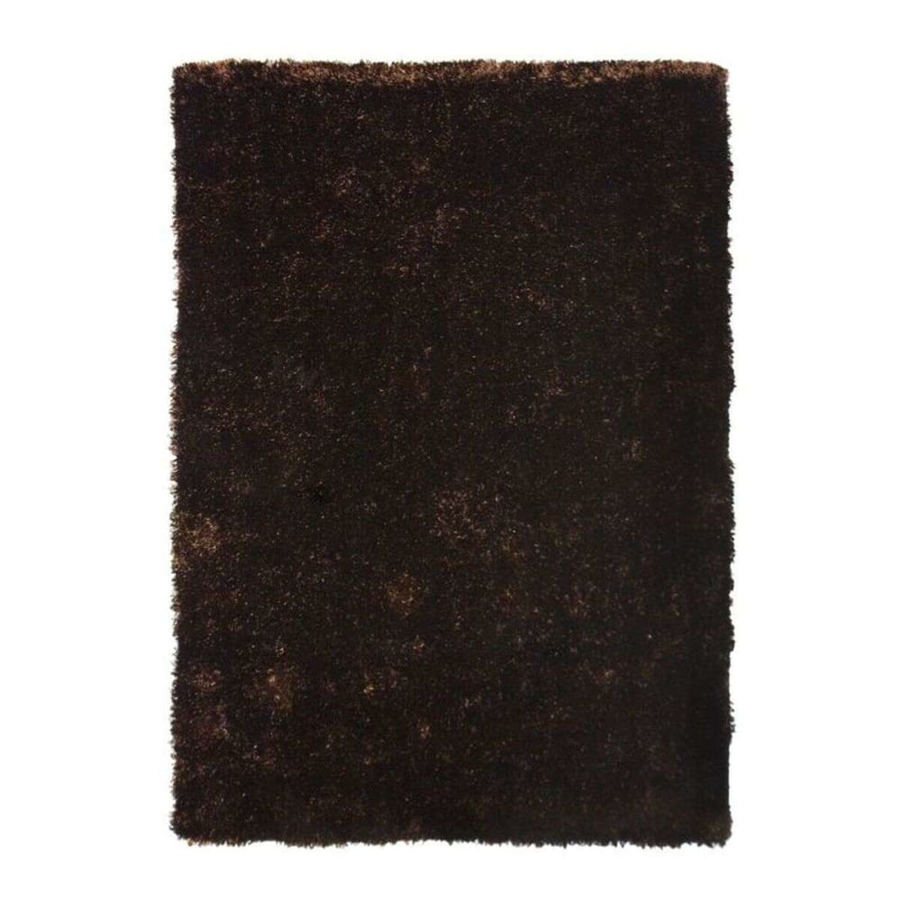 Tapis à poils longs - chocolat