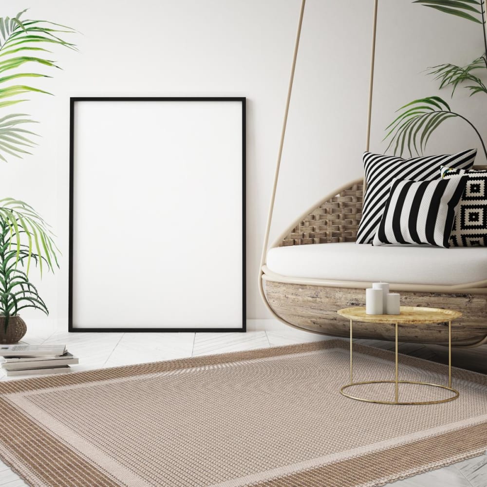 Wohnzimmerteppich 200x290 cm beige - Maisons Du Monde