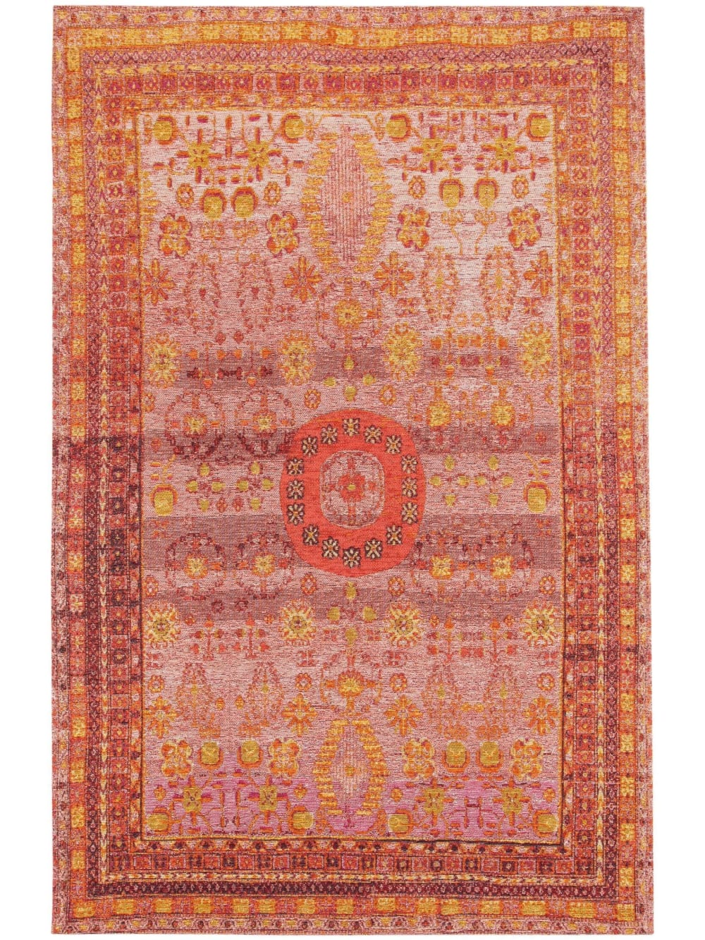 Tapis tissé à plat