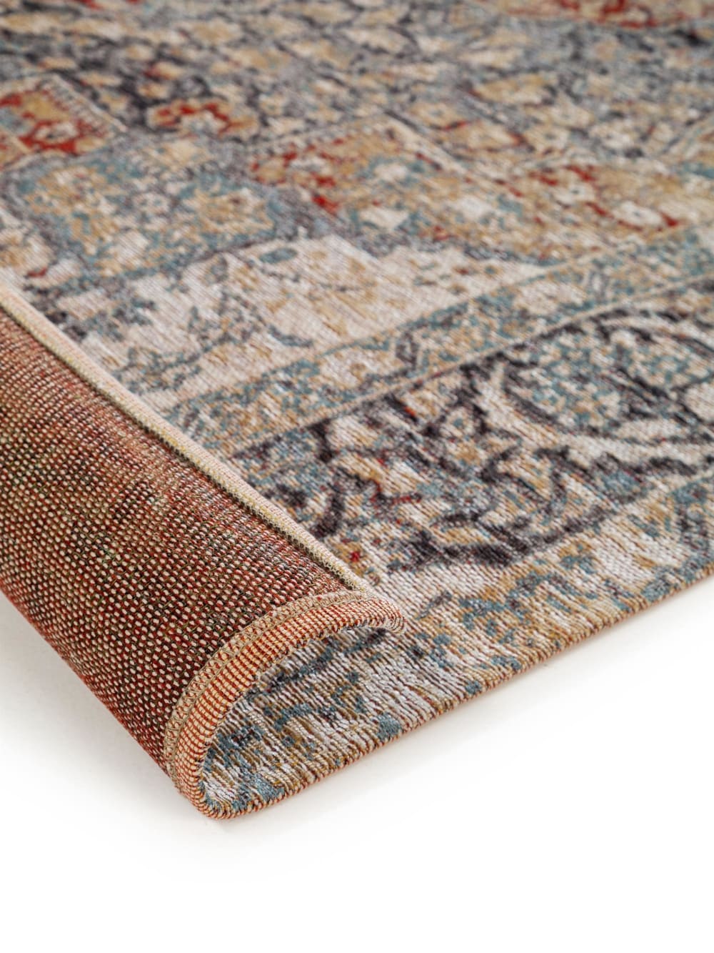 Tapis tissé à plat mauve 155x235 — vue 4