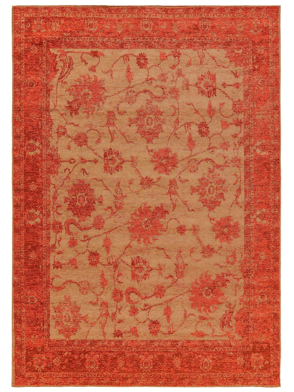 Tapis tissé à plat