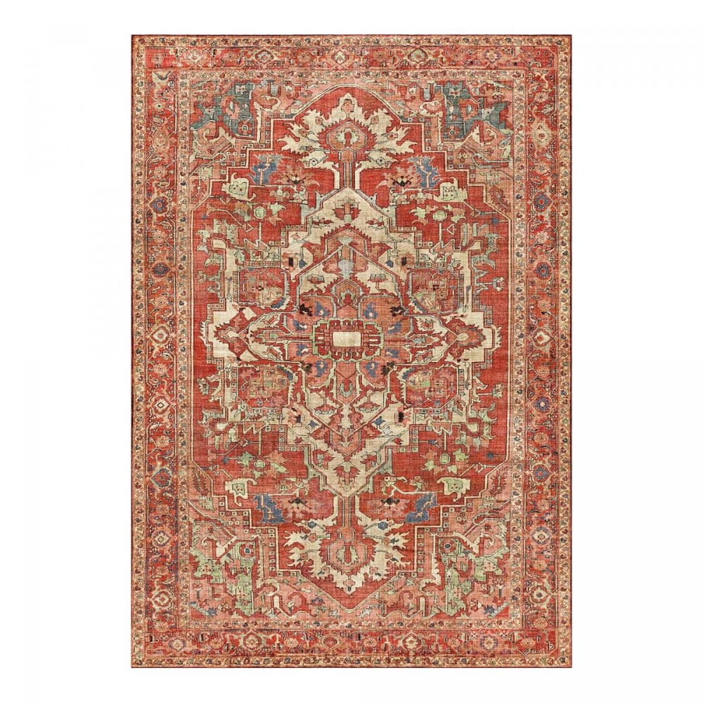 Tapis salle à manger - orange