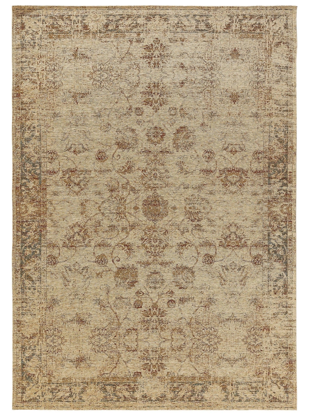 Tapis tissé à plat