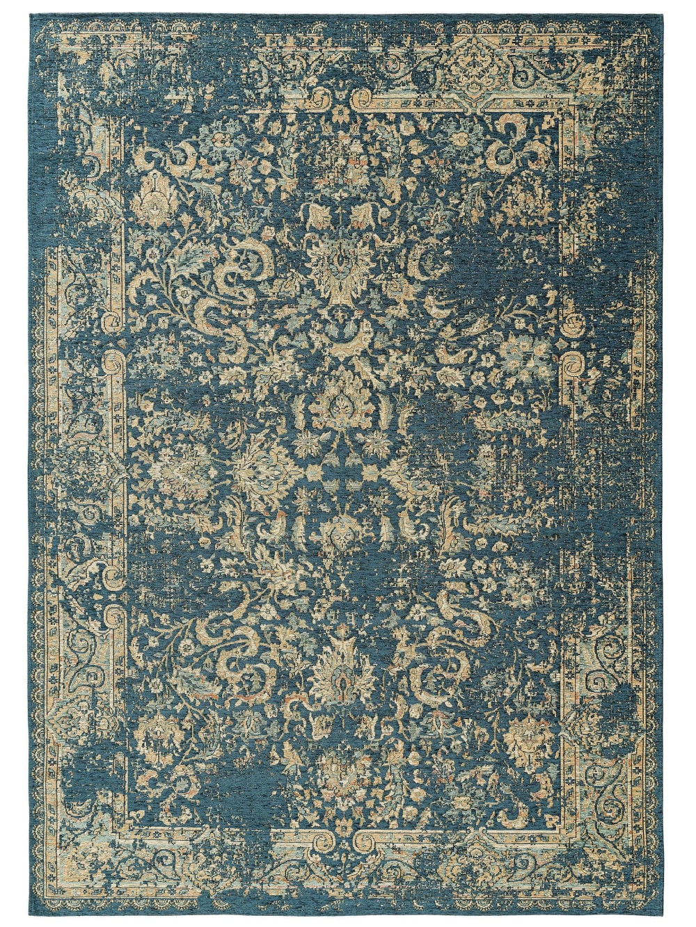 Tapis tissé à plat