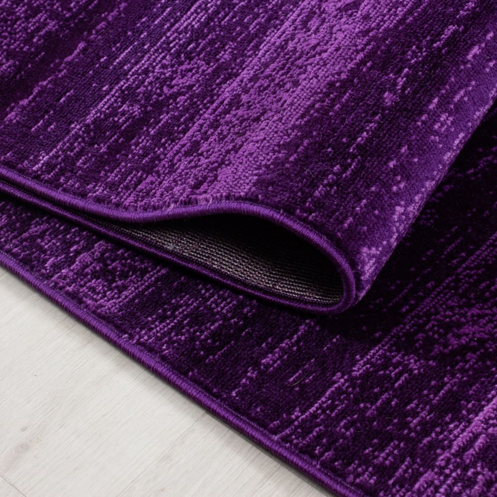 Tapis uni à dégradé violet 80x300cm — vue 4