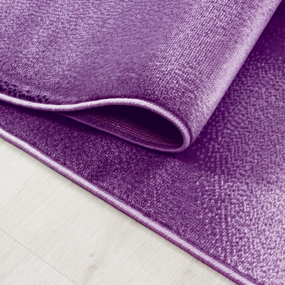 Tapis à vagues abstrait violet 200x290cm — vue 4