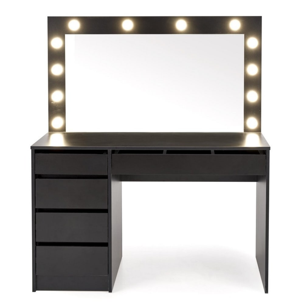 coiffeuse design noire