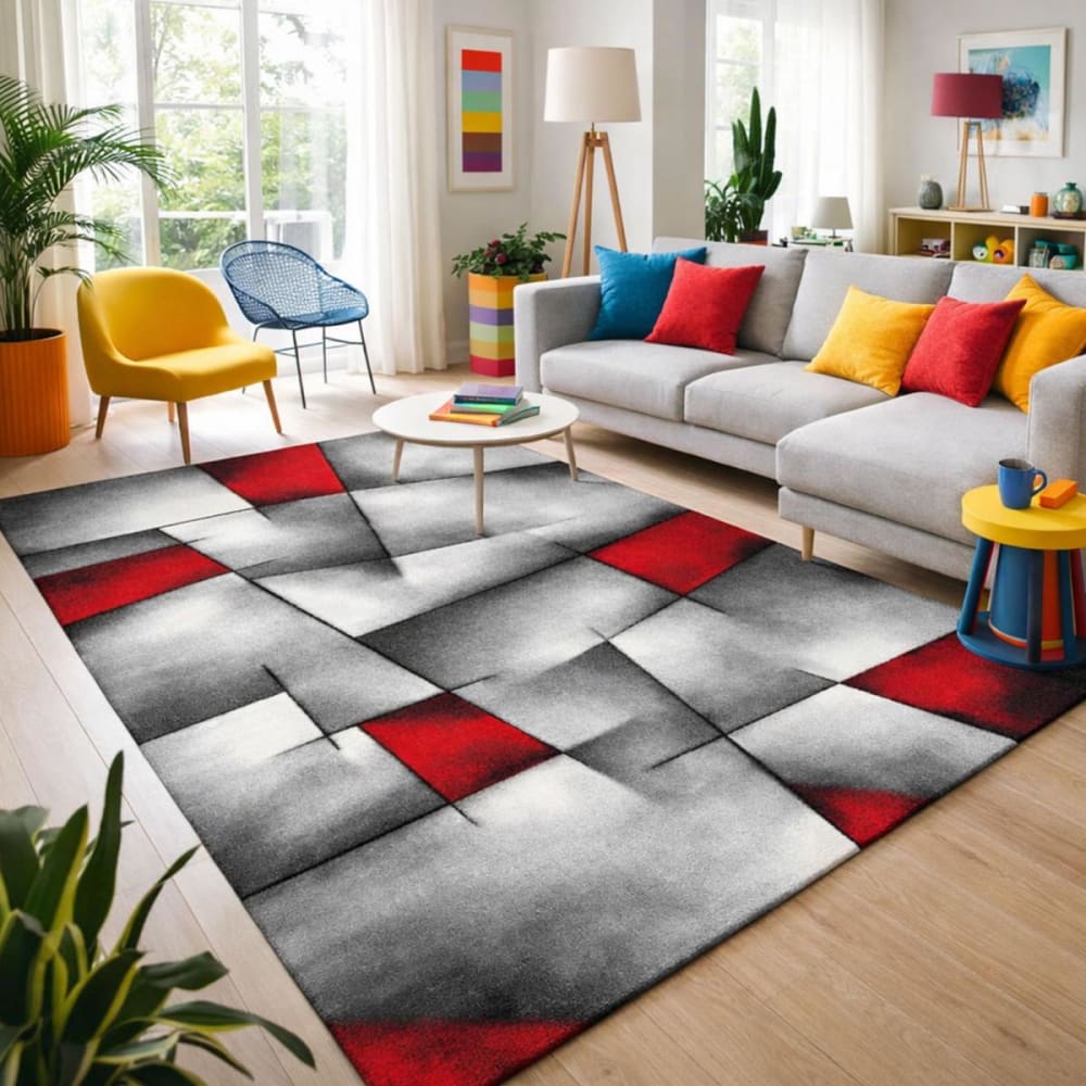 Wohnzimmerteppich 120x170 Schwarz - Maisons Du Monde