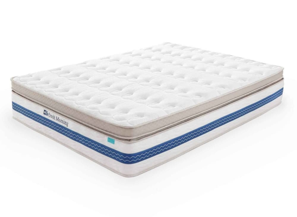 Matelas hybride 160 x 200 cm ressorts ensachés mémoire de forme 32 cm