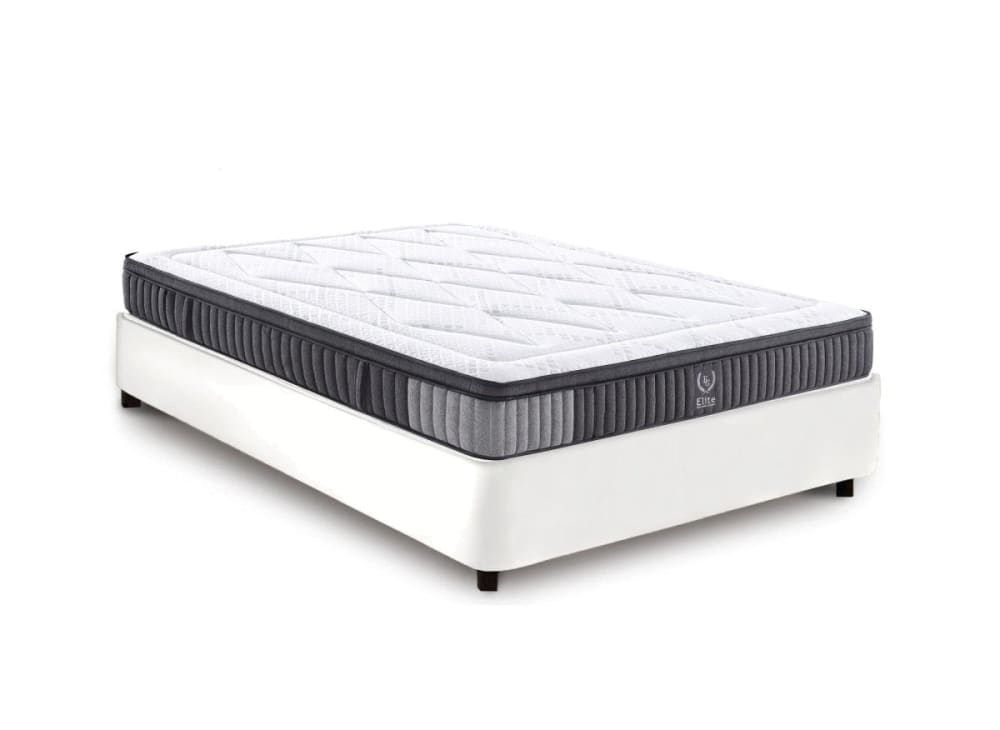 Matelas hybride ressorts ensachés 180 x 200 cm épaisseur 30 cm