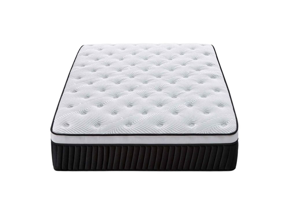 Matelas hybride mémoire de forme 160 x 200 cm épaisseur 37 cm