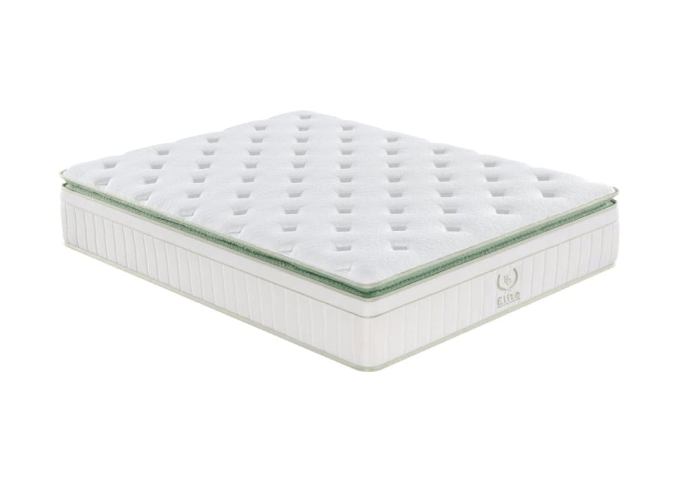 Matelas hybride ressorts ensachés 140 x 190 cm épaisseur 34 cm