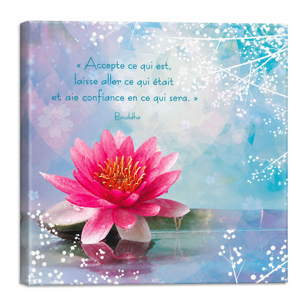 Cadre citation bouddha 40 x 40 cm Cadre citation bouddha 40 x 40 cm