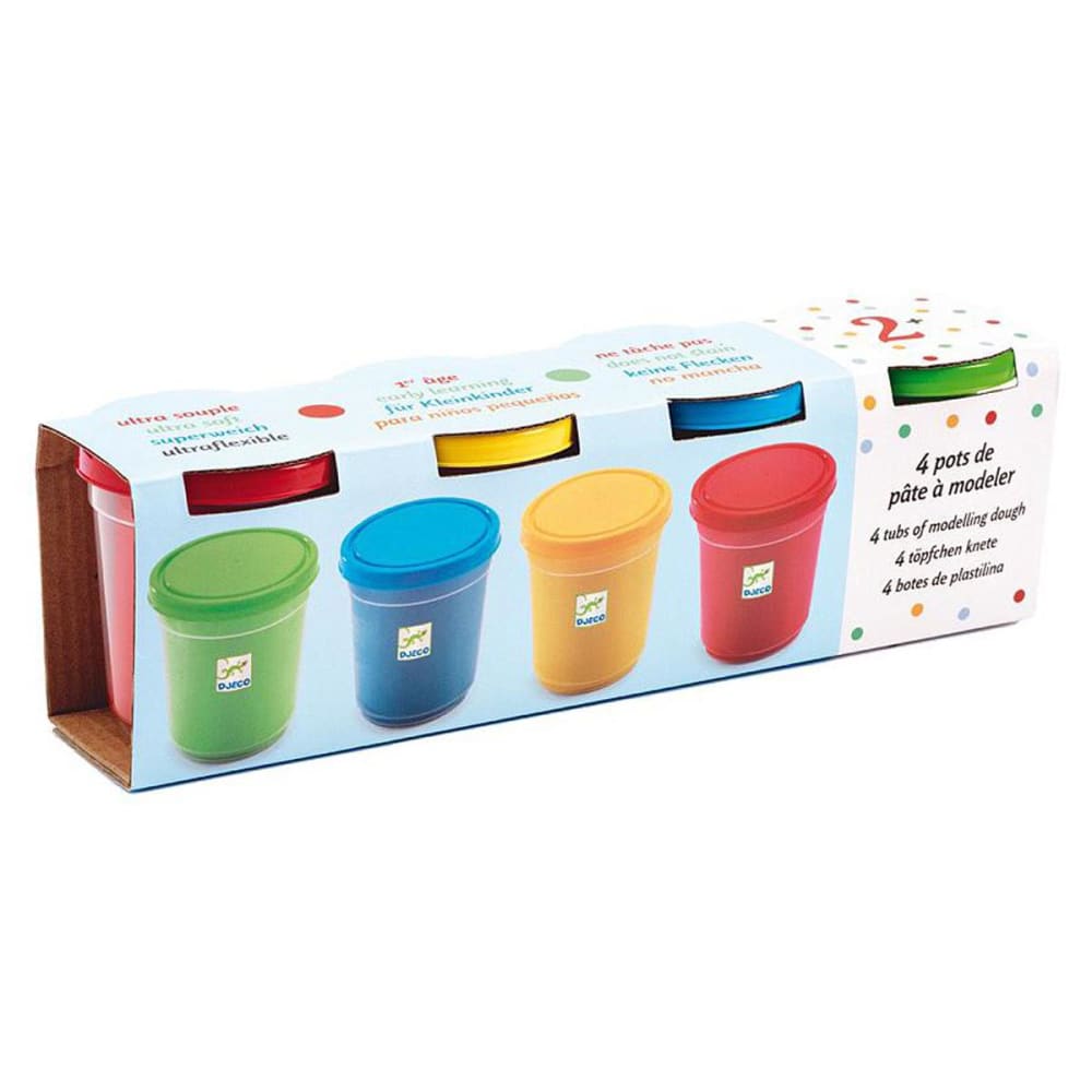 4 pots de pâte à modeler