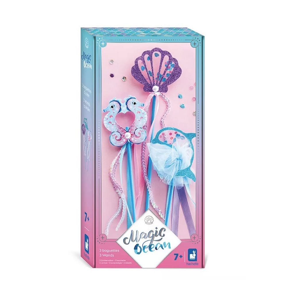 Magic ocean - 3 baguettes a creer