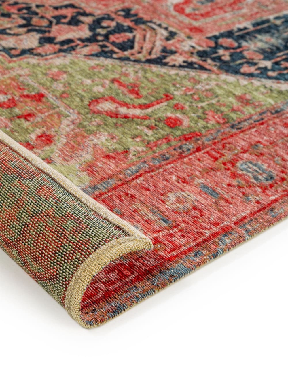 Tapis tissé à plat fuchsia 75x165 — vue 4
