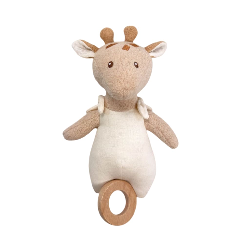 Egmont Toys Musikalisches Plüschtier Leonie die Giraffe BEIGE HOLZ Kinder