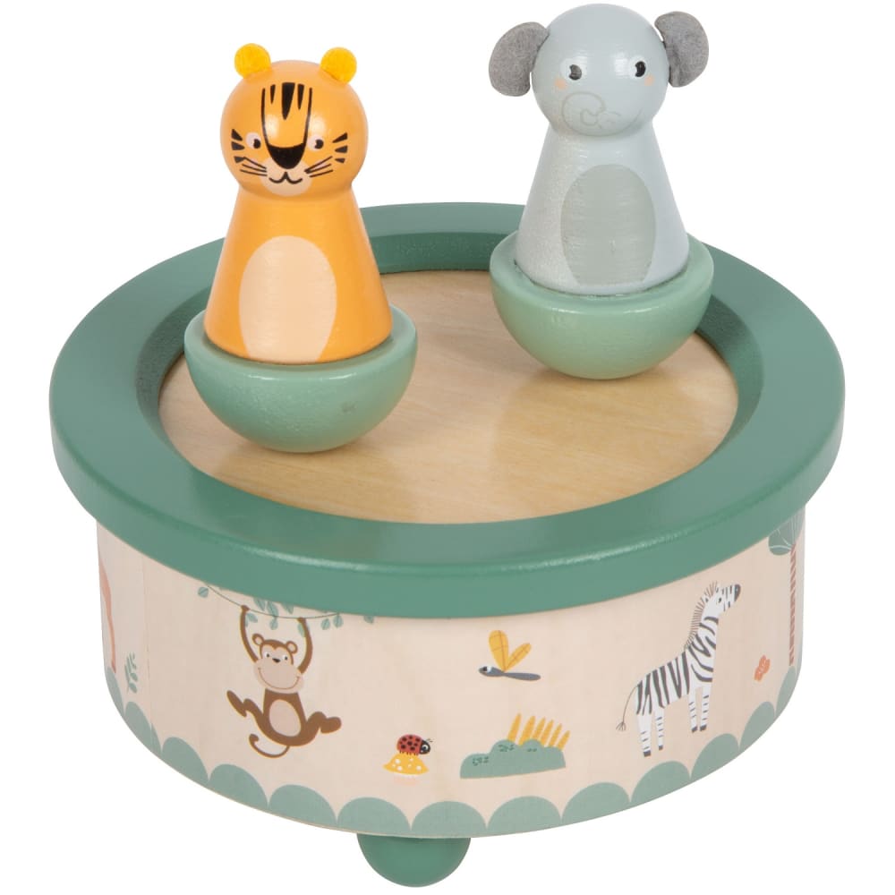 Small foot company Spieluhr Safari BEIGE HOLZ Kinder