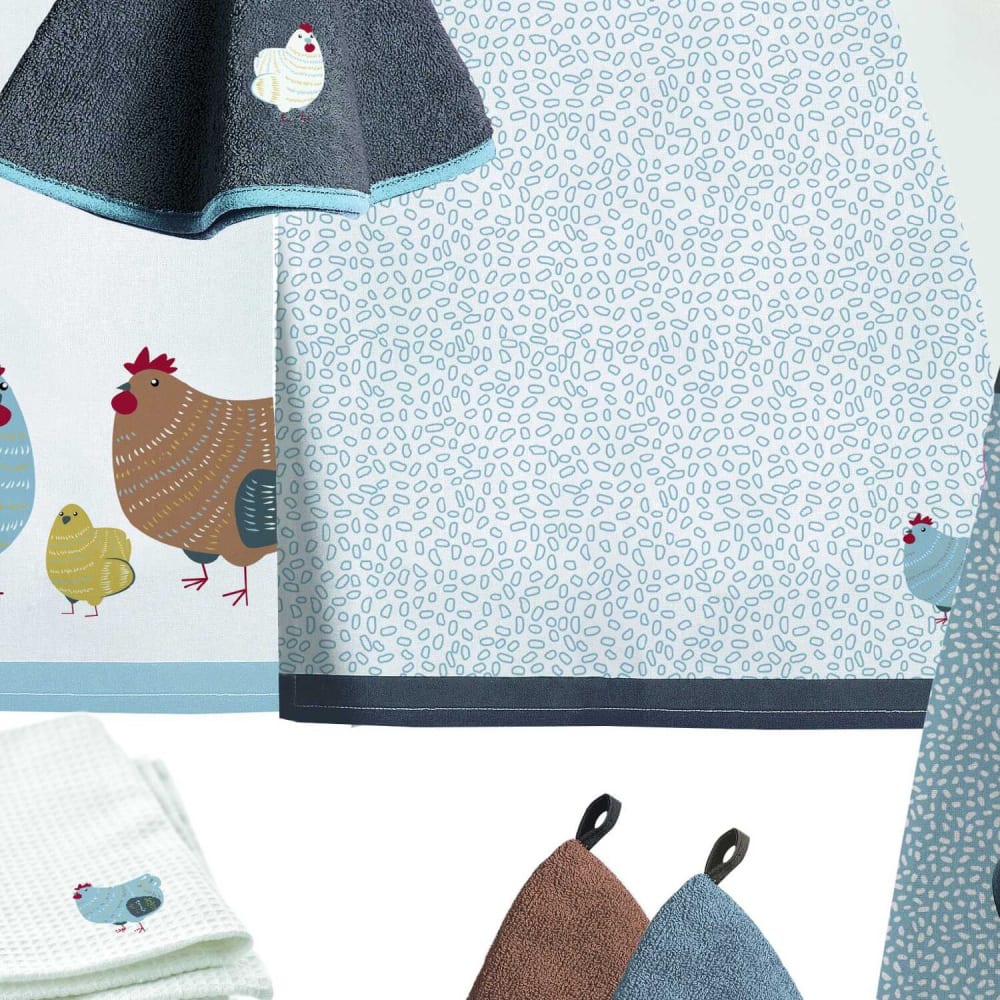 Coussin déco coton à motifs 60 cm