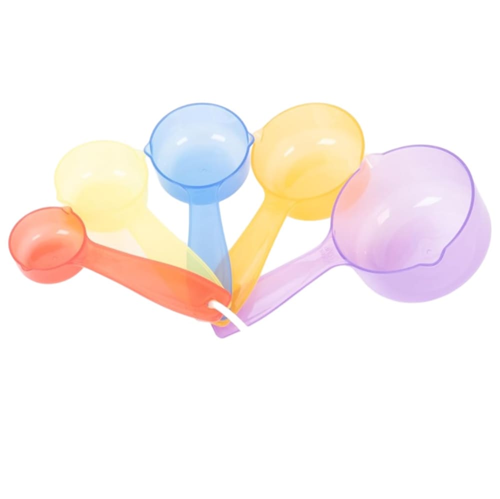 TICKIT Durchsichtige Farbmessbecher orange Pvc - Polyvinlychlorid