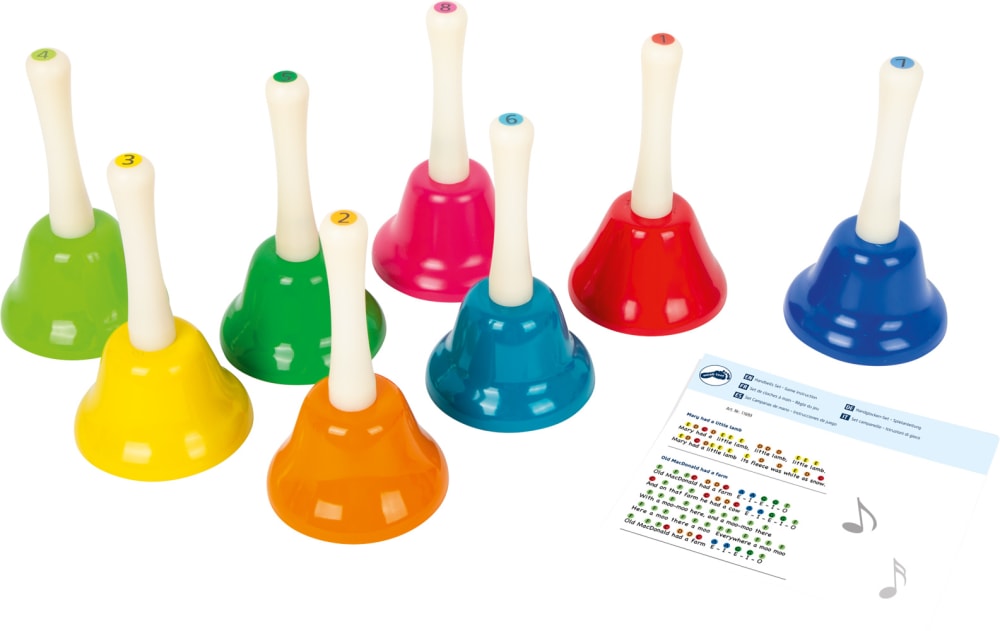 Small foot company Handglocken-Set BEIGE PVC - POLYVINLYCHLORID Kinder