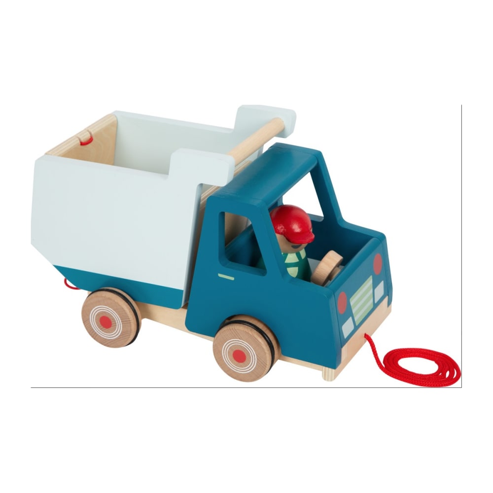 Camion a benne basculante a tirer
