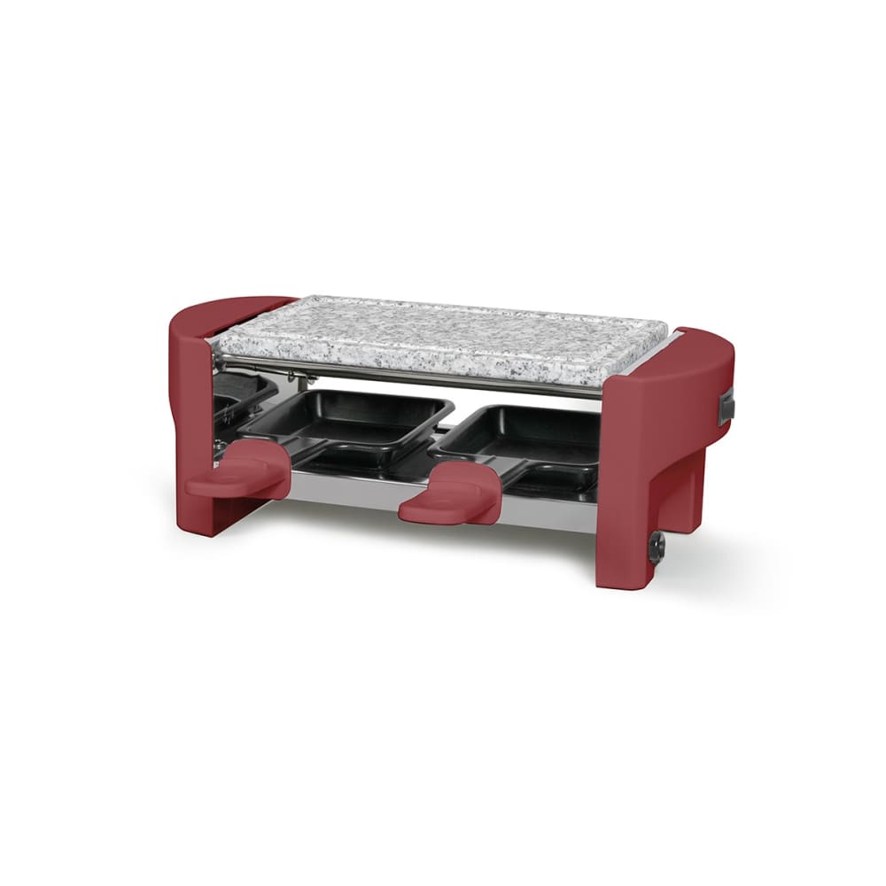 Appareil à raclette 2 personnes rouge Appareil à raclette 2 personnes rouge