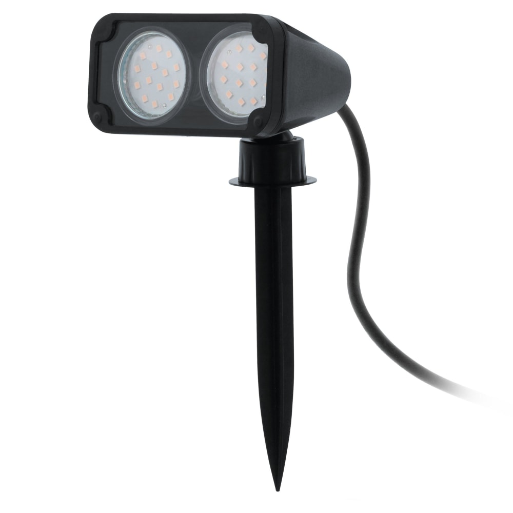 Luminaire à piquer extérieur  noir