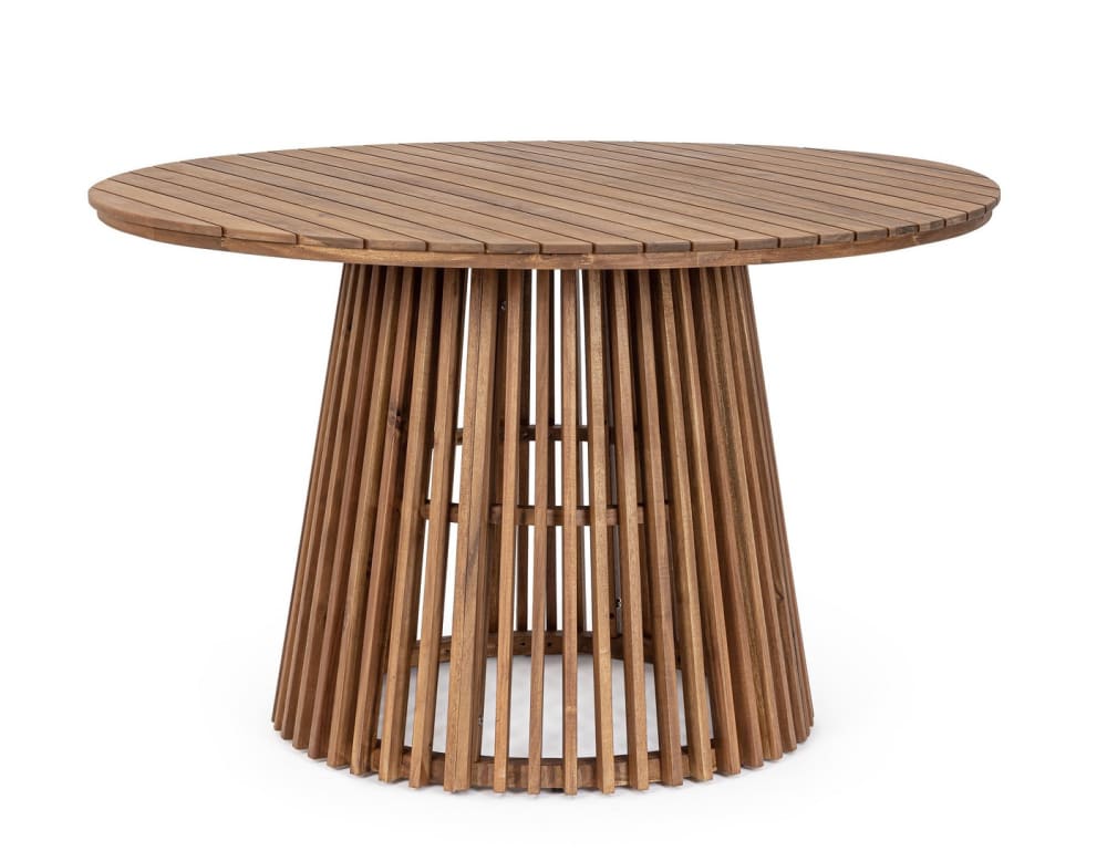 Table en bois avec finition - naturelle