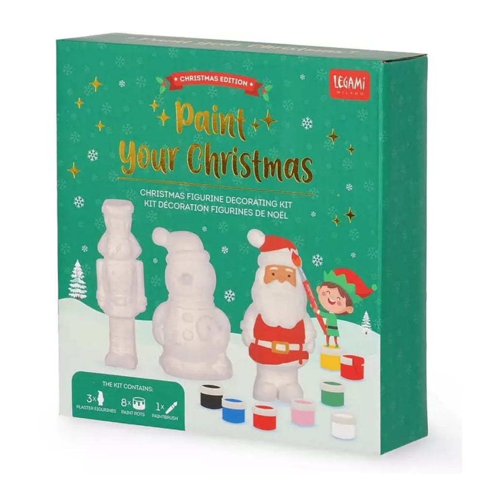 Kit de figurines de noel a peindre