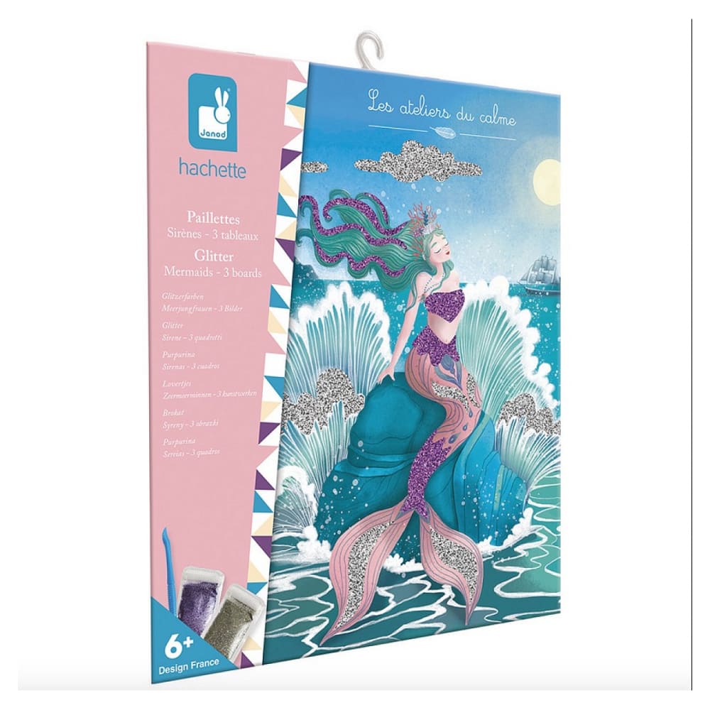 Paillettes a coller Sirenes - Kit creatif Paillettes a coller Sirenes - Kit creatif