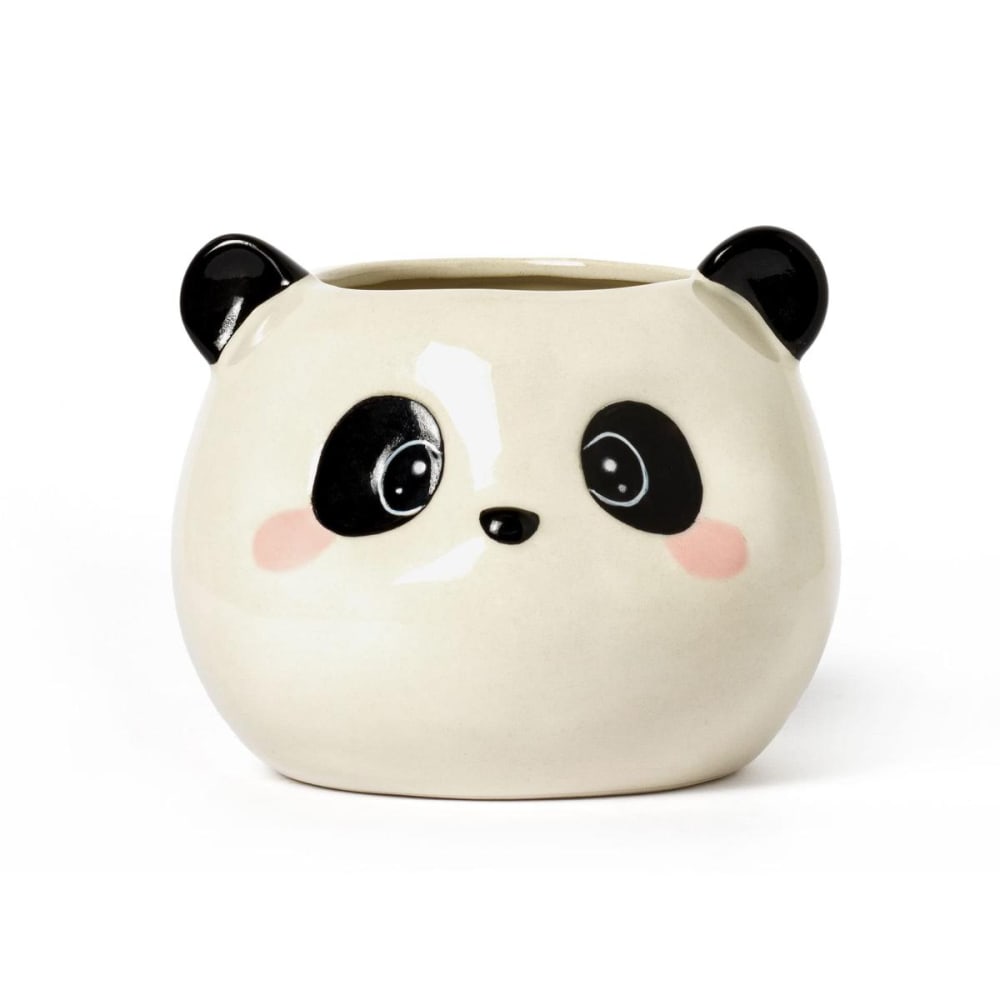 Pot a crayons panda en ceramique
