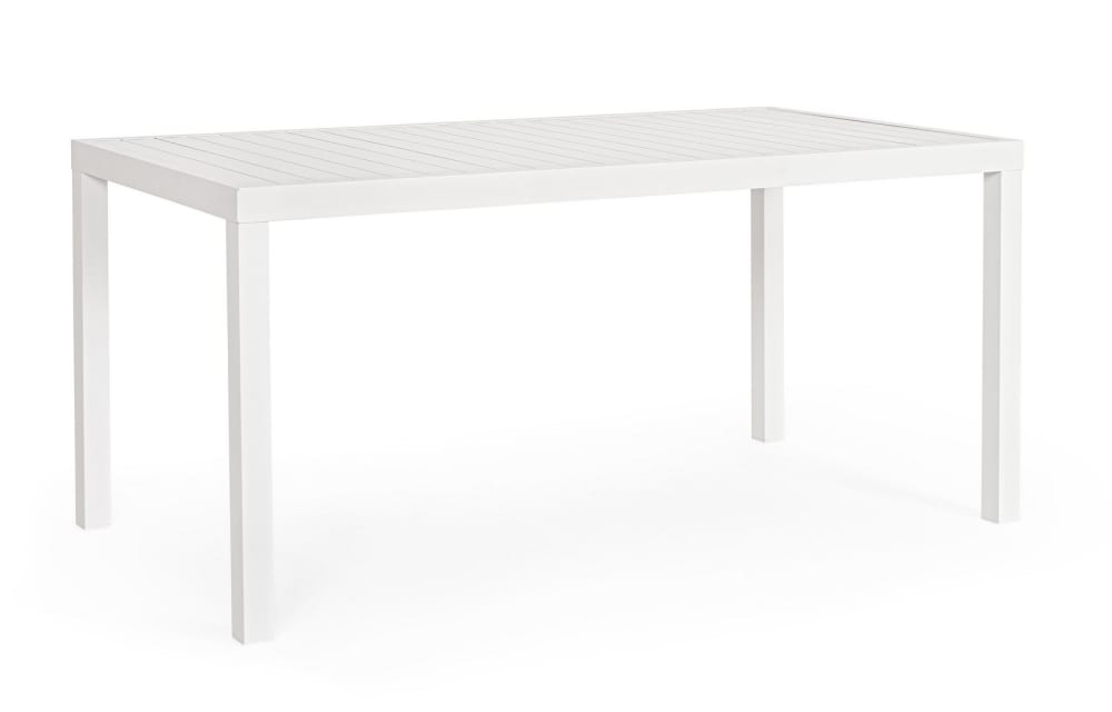Table en aluminium à - blanches