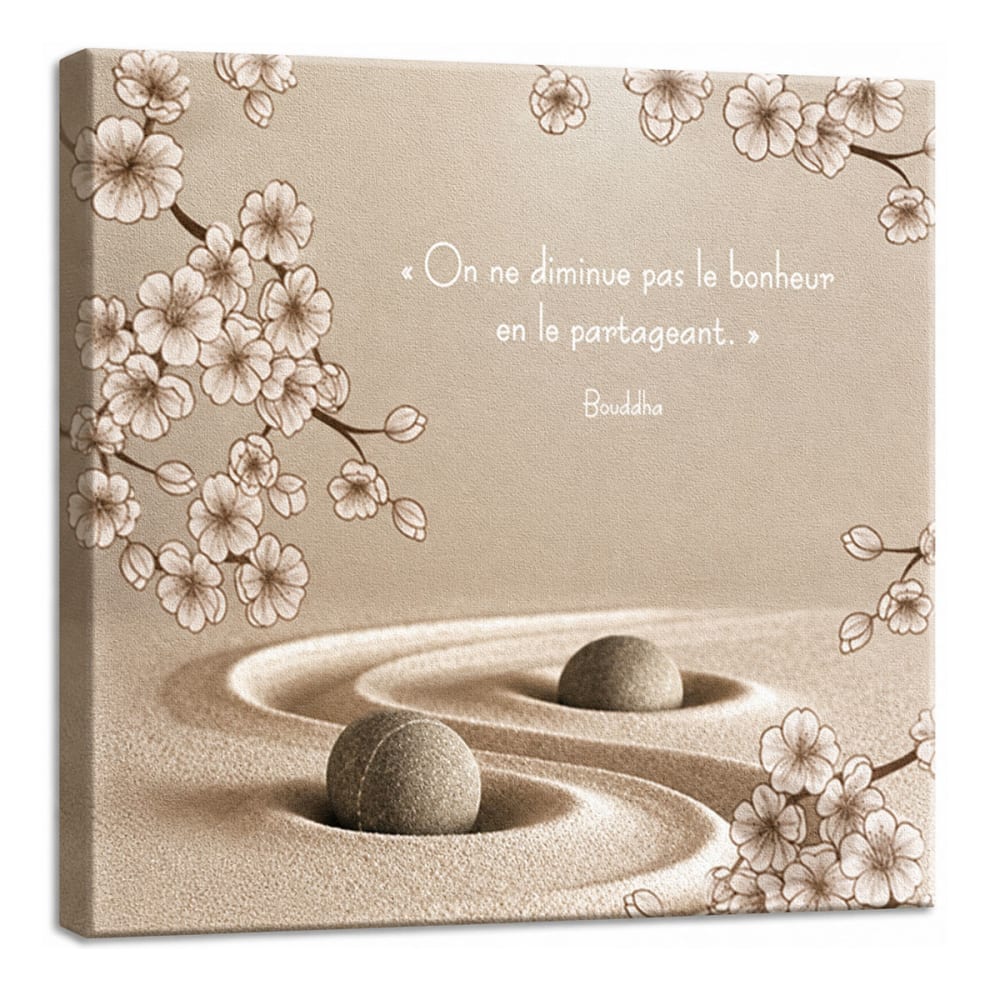 Cadre le bonheur 40 x 40 cm Cadre le bonheur 40 x 40 cm