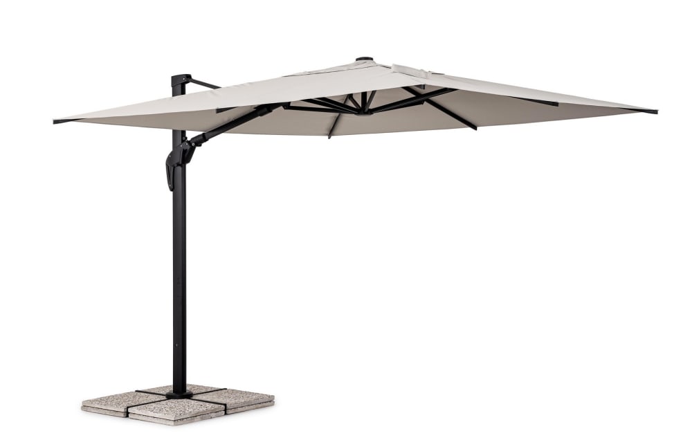 Parasol 3x3 à bras en