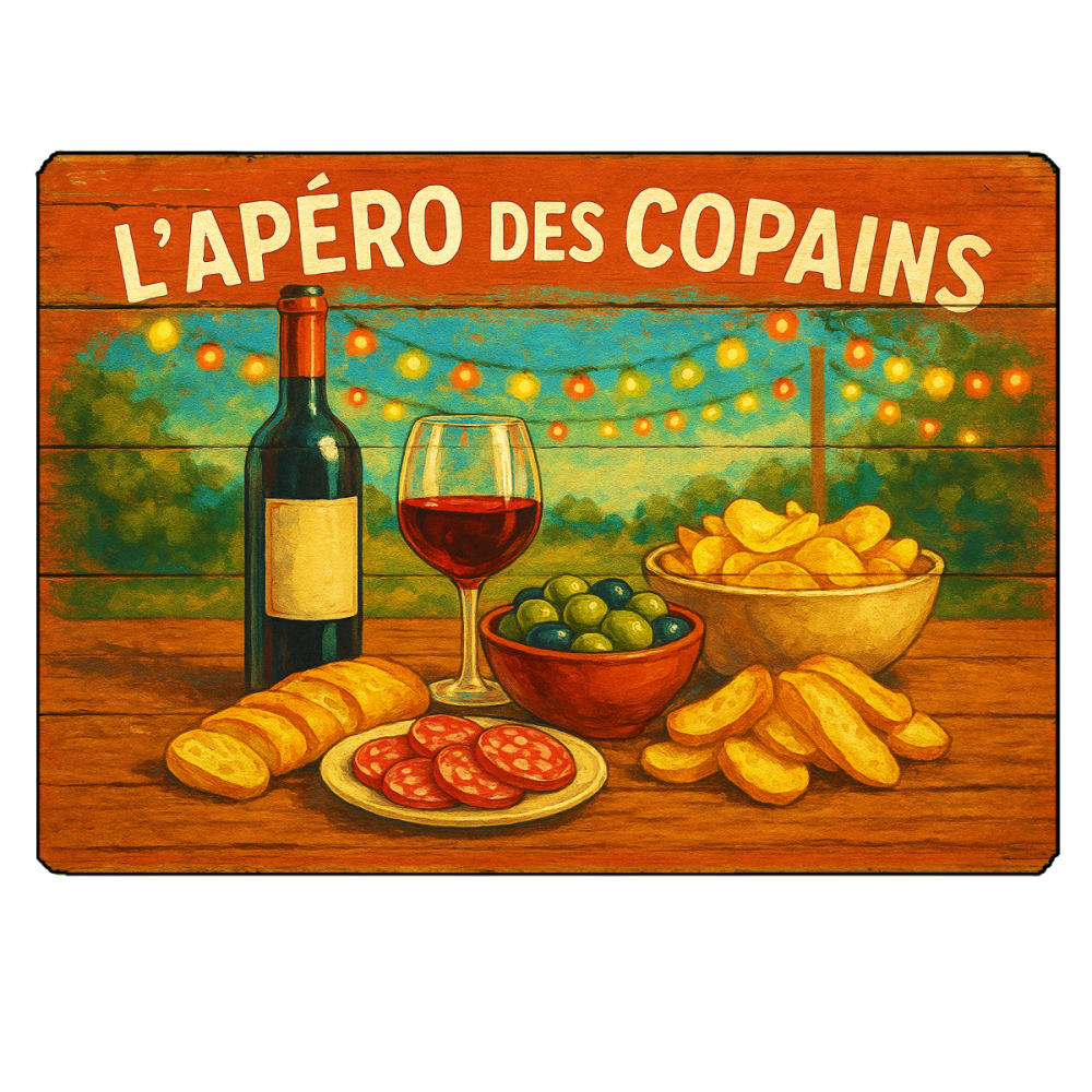 Planche à découper lapéro des copains Planche à découper lapéro des copains