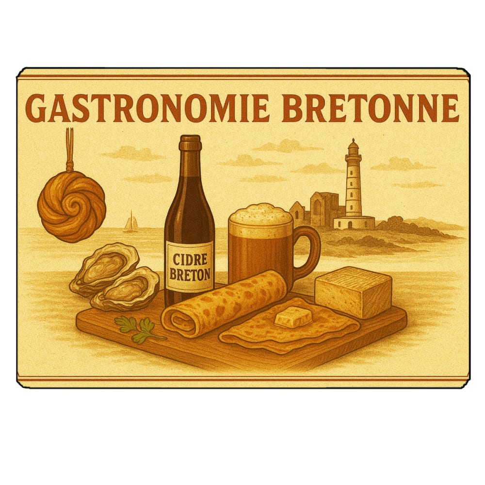 Planche à découper gastronomie bretonne Planche à découper gastronomie bretonne