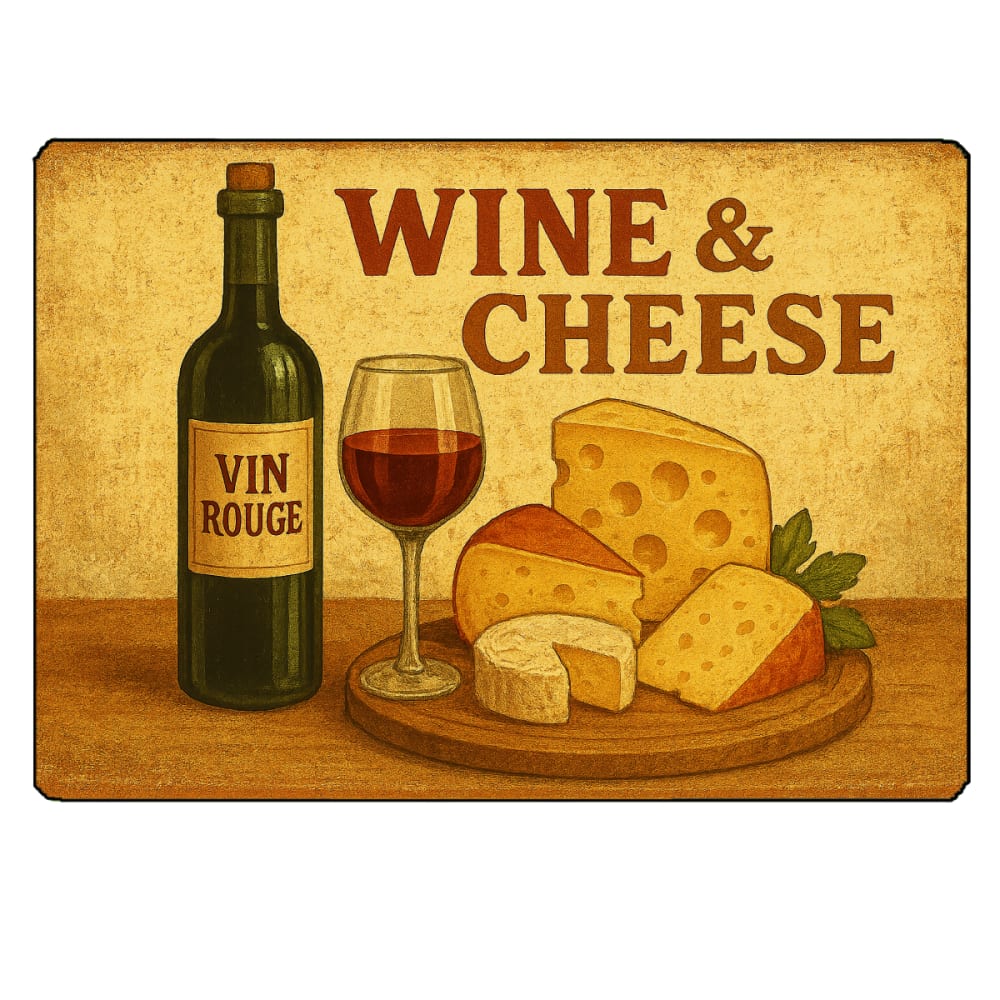 Planche à découper vin et fromage Planche à découper vin et fromage
